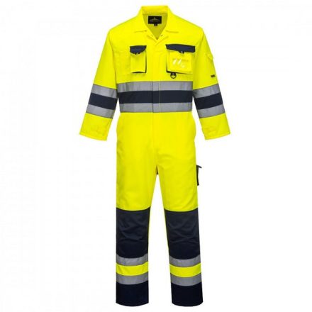 TX55YNRXXXL, Texo Hi-Vis overál TX55 , kezeslábas, Jólláthatósági