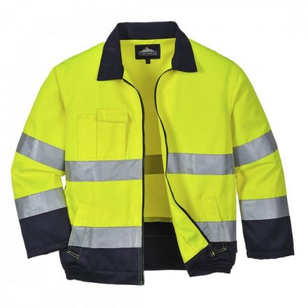 TX70YNRXXL, TX70-s Portwest, Madrid HiVis kabát  Sárga/Navy színben, méret: XXL