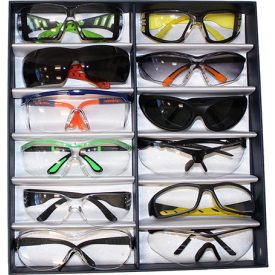   Z535NAR, Portwest  Szemüveg bemutató doboz, Cikkszám: Z535