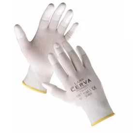 LARK ujjbegymártott nylon kesztyű