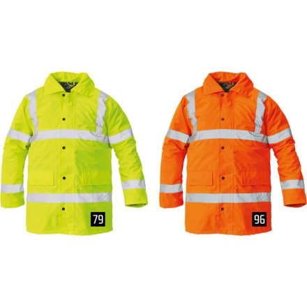 c0301007390006, SEFTON bélelt HiVis kabát narancs