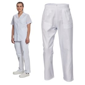 APUS női nadrág fehér, munkanadrág