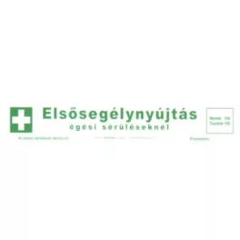 Elsősegélynyújtó táblák