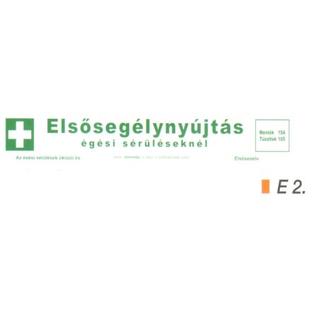 Elsösegélynyújtás égési sérüléseknél e 2