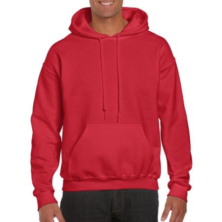 gi12500re-2xl, GILDAN DRYBLEND HOODED (GI12500)   hosszú ujjú uniszex pulóver poliészter/pamut