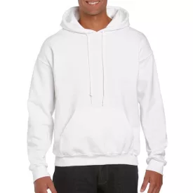   gi12500wh-2xl, GILDAN DRYBLEND HOODED (GI12500)   hosszú ujjú uniszex pulóver poliészter/pamut