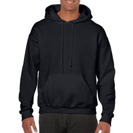 gi18500bl-m, GILDAN (GI18500) HEAVY BLEND ADULT HOODED SWEATSHIRT  hosszú ujjú uniszex pulóver