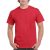 gi2000re-s, GILDAN ULTRA COTTON? (GI2000) nyári rövid ujjú uniszex póló, környakas, Piros/Red