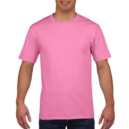 gi4100az-2xl, GILDAN (GI4100) nyári rövid ujjú férfi póló, környakas, Magenta rózsaszín/Azalea