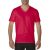 gi41V00re-2xl, GILDAN (GI41V00) nyári rövid ujjú férfi póló, V nyakú oldalvarrott, Piros/Red