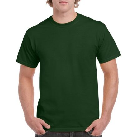 gi5000fo-4xl, GILDAN (GI5000) nyári rövid ujjú férfi póló, környakas, Feny?zöld/Forest Green