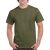 gi5000mi-xl, GILDAN (GI5000) nyári rövid ujjú férfi póló, környakas, Katonai zöld/Military Green