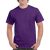 gi5000pu-xl, GILDAN (GI5000) nyári rövid ujjú férfi póló, környakas, Lila/Purple színben, méret: