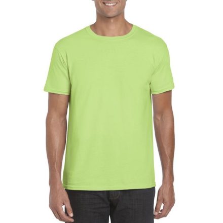 gi64000min-2xl, GILDAN (GI64000) nyári rövid ujjú férfi póló, környakas, Mentazöld/Mint Green