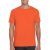 gi64000or-2xl, GILDAN (GI64000) nyári rövid ujjú férfi póló, környakas, Narancssárga/Orange