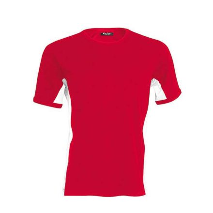 ka340re-wh-xl, KARIBAN TIGER SHORT SLEEVE (KA340) nyári rövid ujjú féri póló, környakas