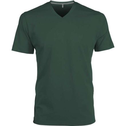 ka357fo-2xl, KARIBAN MEN'S SHORT SLEEVE (KA357) nyári rövid ujjú férfi póló V nyakú oldalvarrott