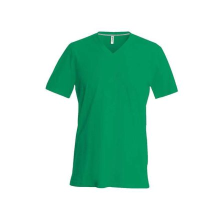 ka357kl-xl, KARIBAN MEN'S SHORT SLEEVE (KA357) nyári rövid ujjú férfi póló V nyakú oldalvarrott