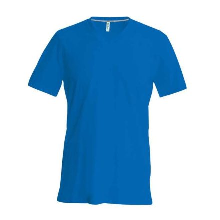 ka357lro-2xl, KARIBAN MEN'S SHORT SLEEVE (KA357) nyári rövid ujjú férfi póló V nyakú oldalvarrott