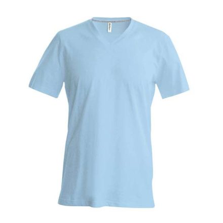 ka357sb-xl, KARIBAN MEN'S SHORT SLEEVE (KA357) nyári rövid ujjú férfi póló V nyakú oldalvarrott