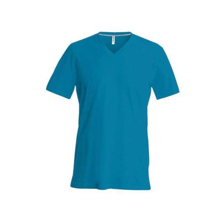 ka357tb-xl, KARIBAN MEN'S SHORT SLEEVE (KA357) nyári rövid ujjú férfi póló V nyakú oldalvarrott