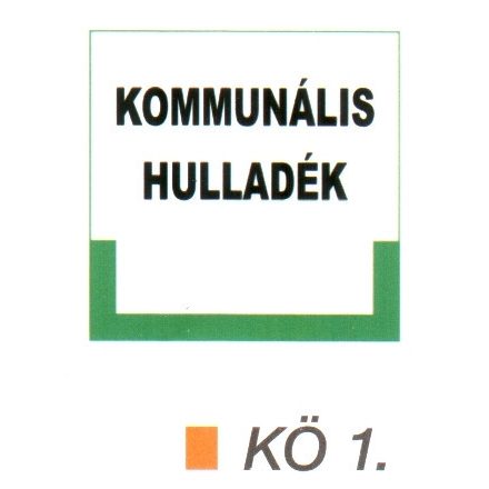 Kommunális hulladék kö 1.