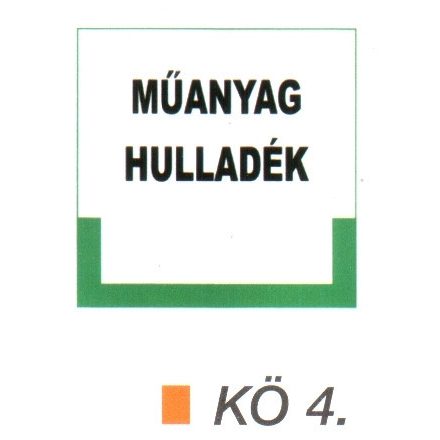 Müanyag hulladék kö 4.