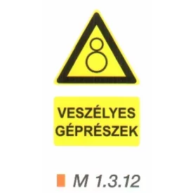 Vigyázz! Veszélyes gépszerek m 1.3.12
