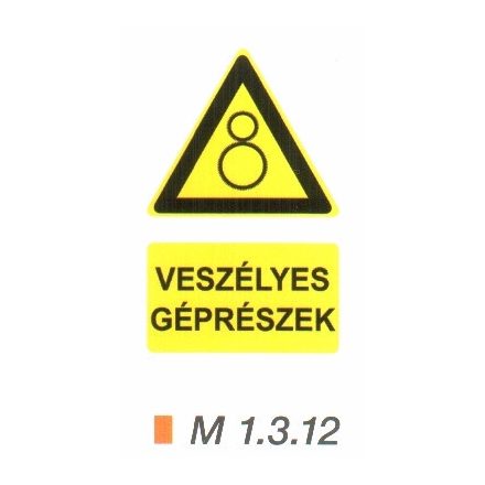 Vigyázz! Veszélyes gépszerek m 1.3.12