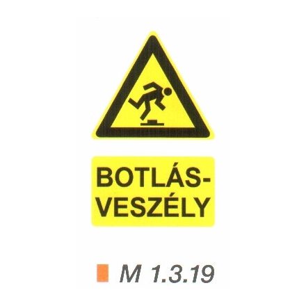 Botlásveszély m 1.3.19