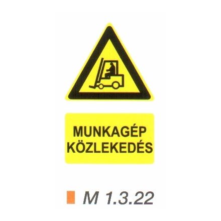 Munkagép közlekedés m 1.3.22