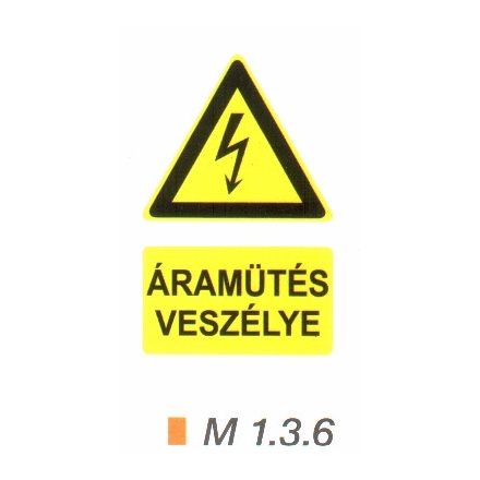 Áramütés veszélye m 1.3.6