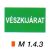 Vészkijárat m 1.4.3