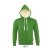 so00584bugn-xl, SOL'S SHERPA (SO00584) uniszex pulóver poliészter/pamut oldalvarrott karcsúsított