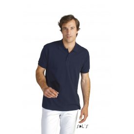   SOL'S PERFECT (SO11346) rövid ujjú férfi galléros póló, fésült pamut oldalvarrott, 100% Pamut