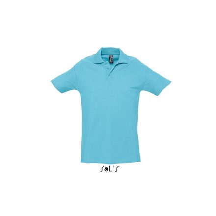 so11362ab-2xl, SOL'S SPRING II (SO11362) rövid ujjú férfi galléros póló, fésült pamut