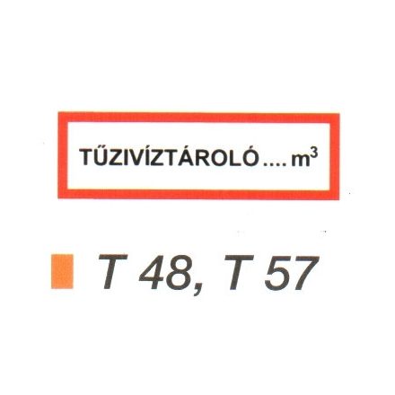 Tüzivíztároló ... m3 t 48