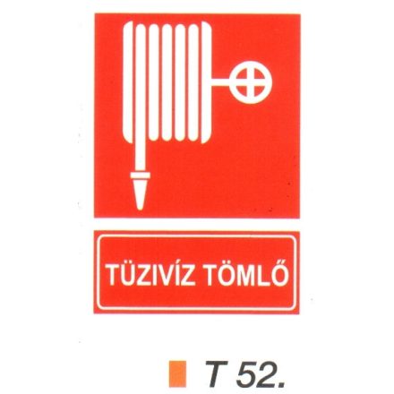 Tüzivíz tömlö t 52