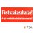 Füstszakaszhatár! Az ajtó önmüködö csukódását biztosítani kell! t 63