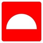 Tűzjelző helyét jelölő, után világító tűzvédelmi öntapadós tábla