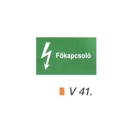 Főkapcsoló v 41