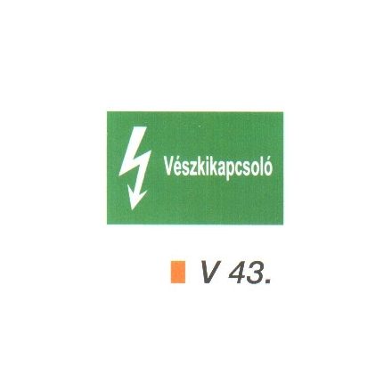 Vészkikapcsoló v 43